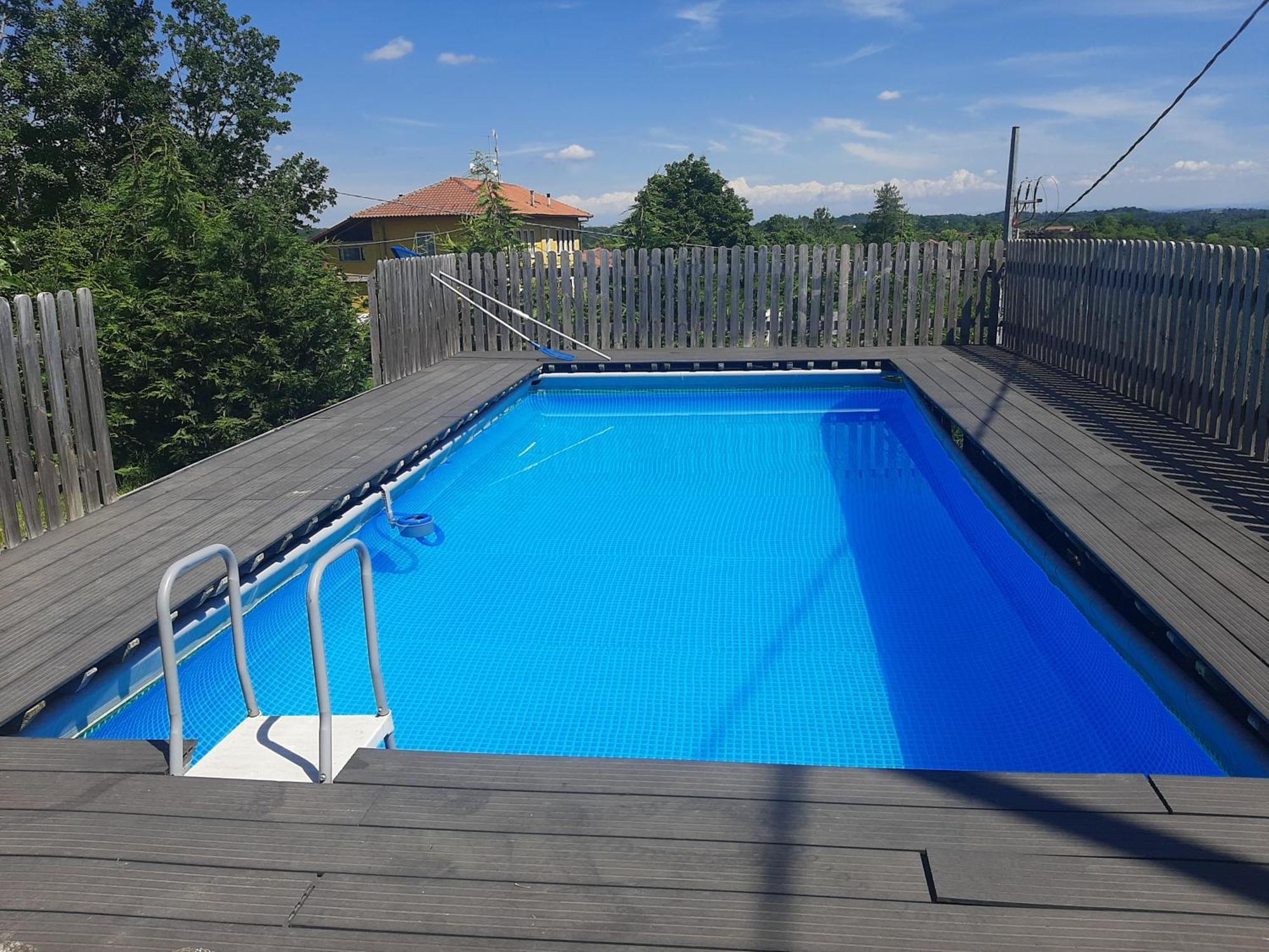 Вилла Cascina Teresina Monferrato Piscina Cortazzone Экстерьер фото